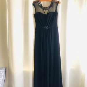 Long elegant Black dress ♟